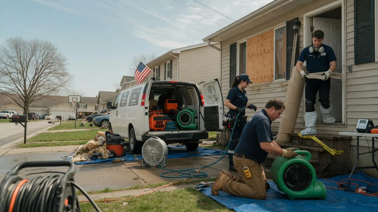 Water Damage Restoration in New Bethlehem, PA near me